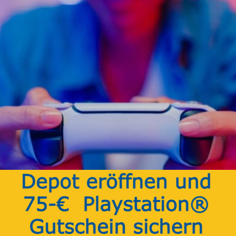 Postbank Depot mit 75€ Playstation Gutschein