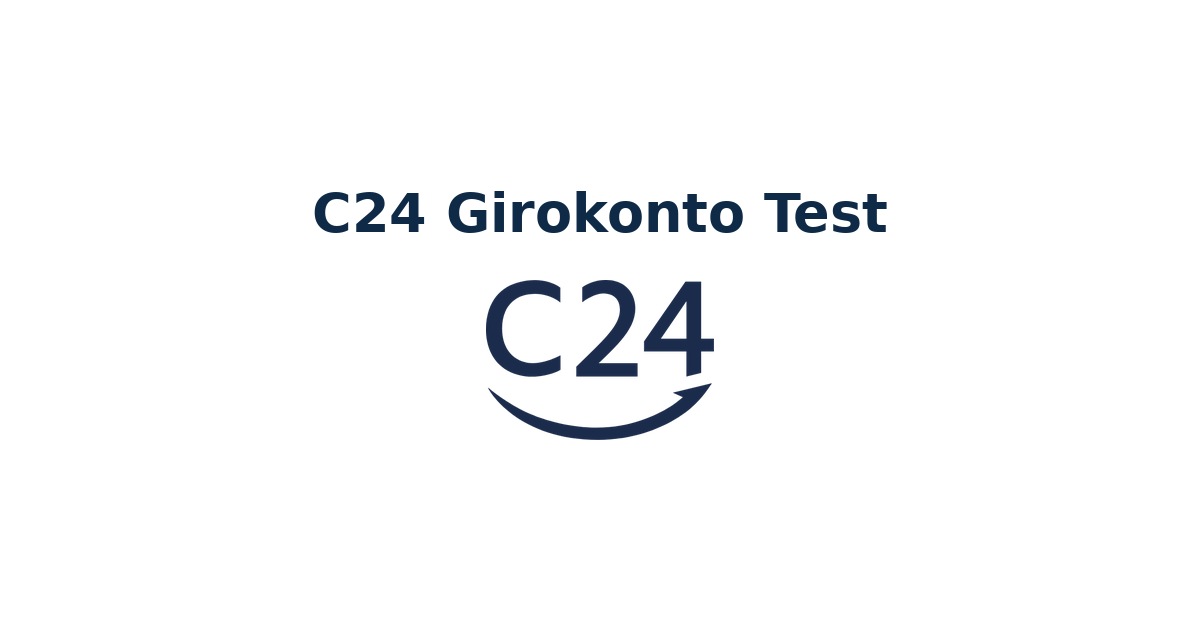 C24 Girokonto Test mit C24-Logo